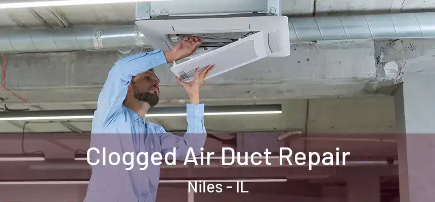 Clogged Air Duct Repair Niles - IL